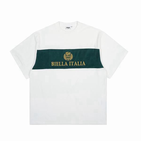 Fila Tričká Damske Biele / Zelene - Heritage S/S Vypredaj - Slovakia 92074-QTVH